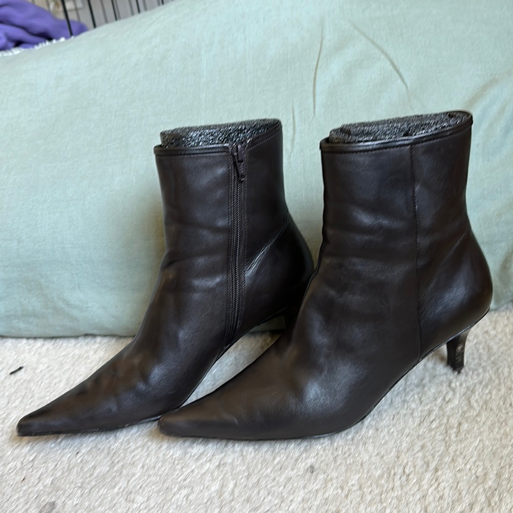 Nine West leather ankle boots